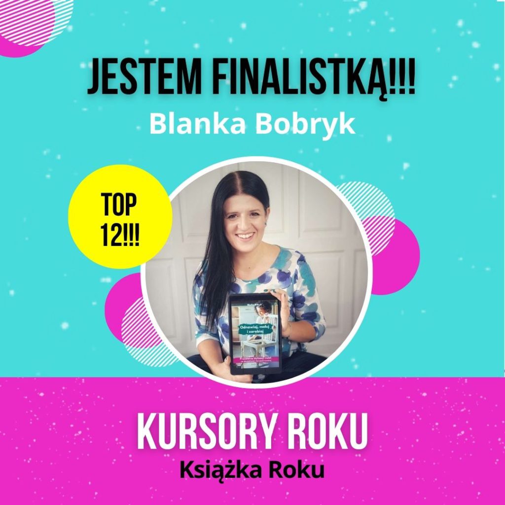 Blanka Bobryk - Książki roku 2023 - poznaj TOP 12 najlepszych propozycji - finalistki KURSORY ROKU!