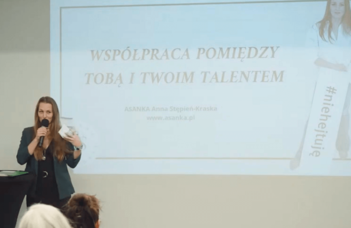 Współpraca pomiędzy tobą i twoim talentem. Anna Stępień-Kraska Konferencja GIRLBOSS 2023