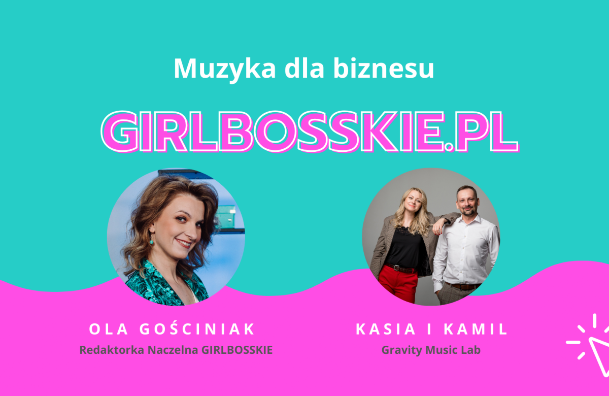 Muzyka dla biznesu – Audio Marketing – Kamil Gabrychowicz, Katarzyna Kłosowska z Gravity Music Lab – Podcast #GIRLBOSS111