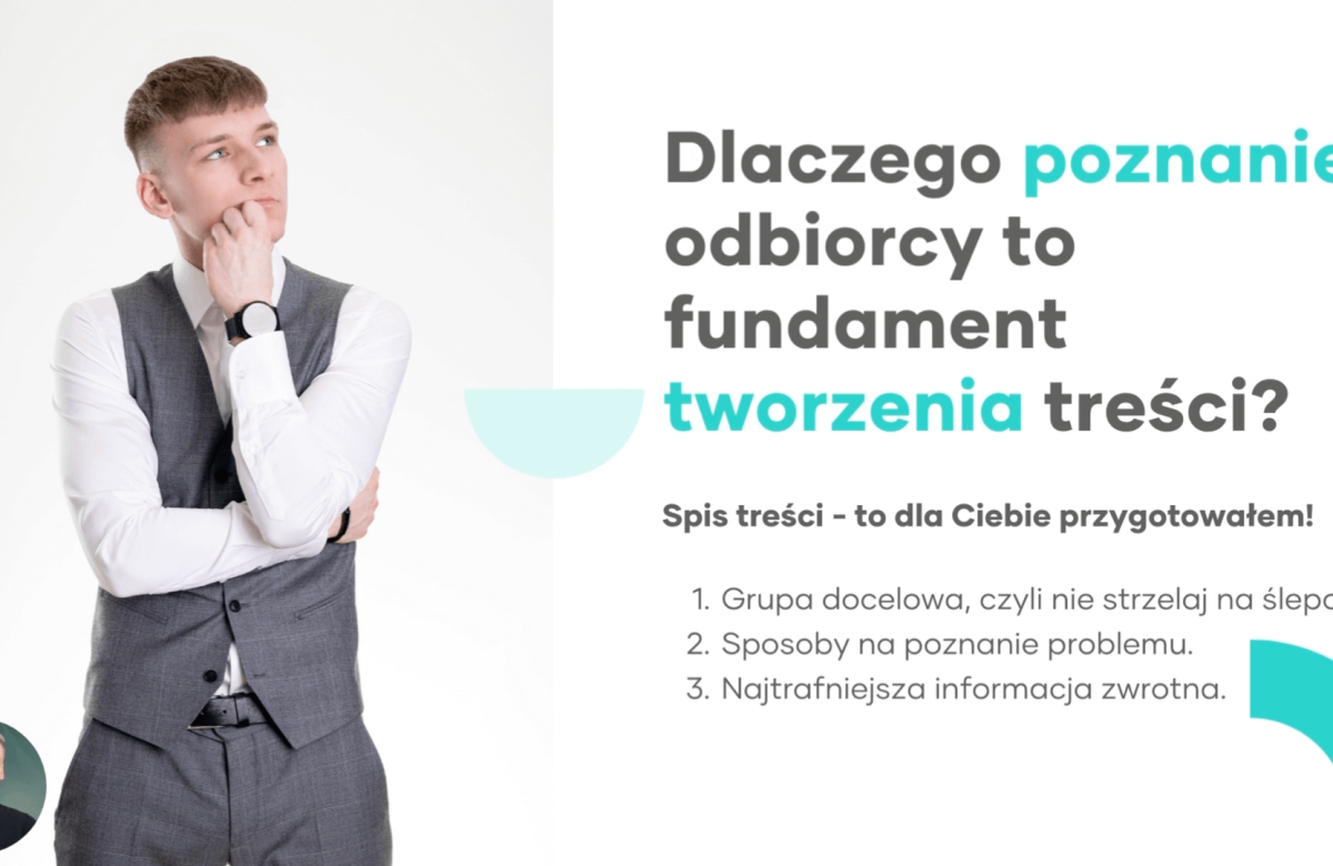 Odbiorca - fundament twoich treści. Kacper Kobyłka. Konferencja GIRLBOSS 2023