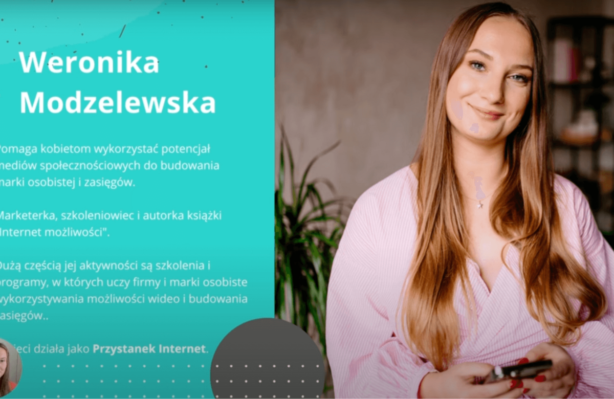 5 skutecznych sposobów na promocję - Weronika Modzelewska. Konferencja Girlbosskie 2023