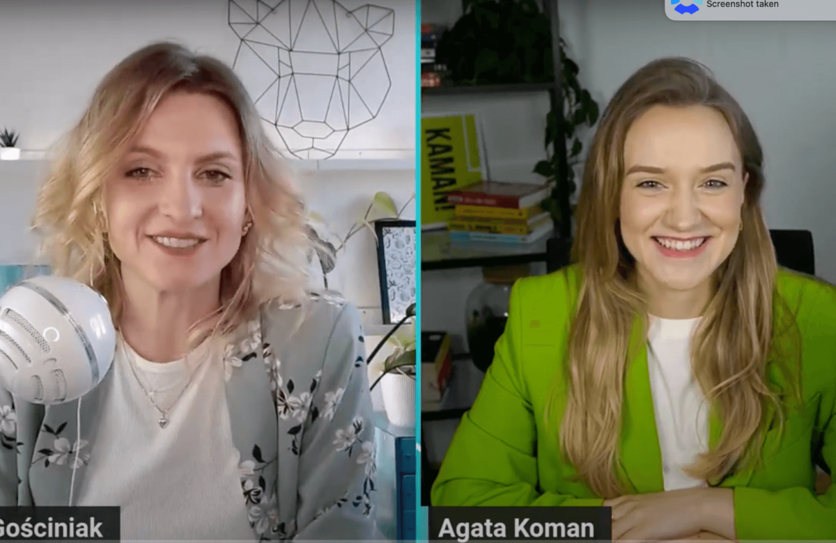 Jak z sukcesem tworzyć produkty cyfrowe Agata Koman. Konferencja GIRLBOSSKIE 2023
