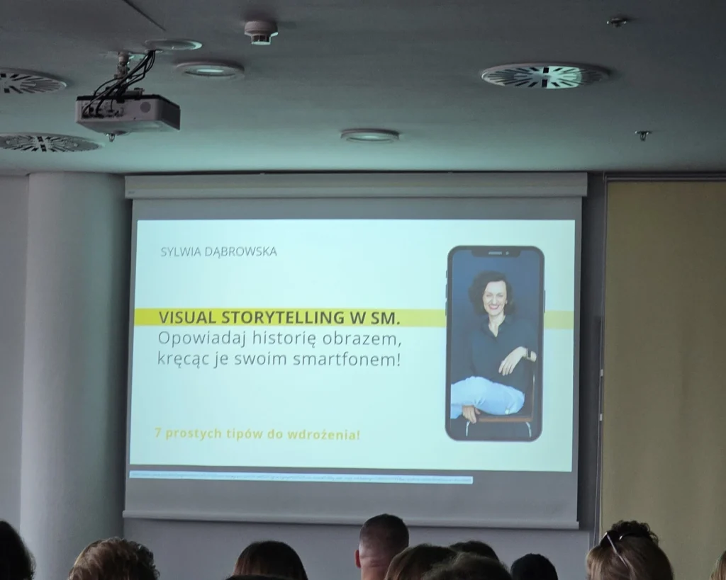 Visual Storytelling i rady od Sylwii Dąbrowskiej podczas Influencers Live Wrocław 2024
