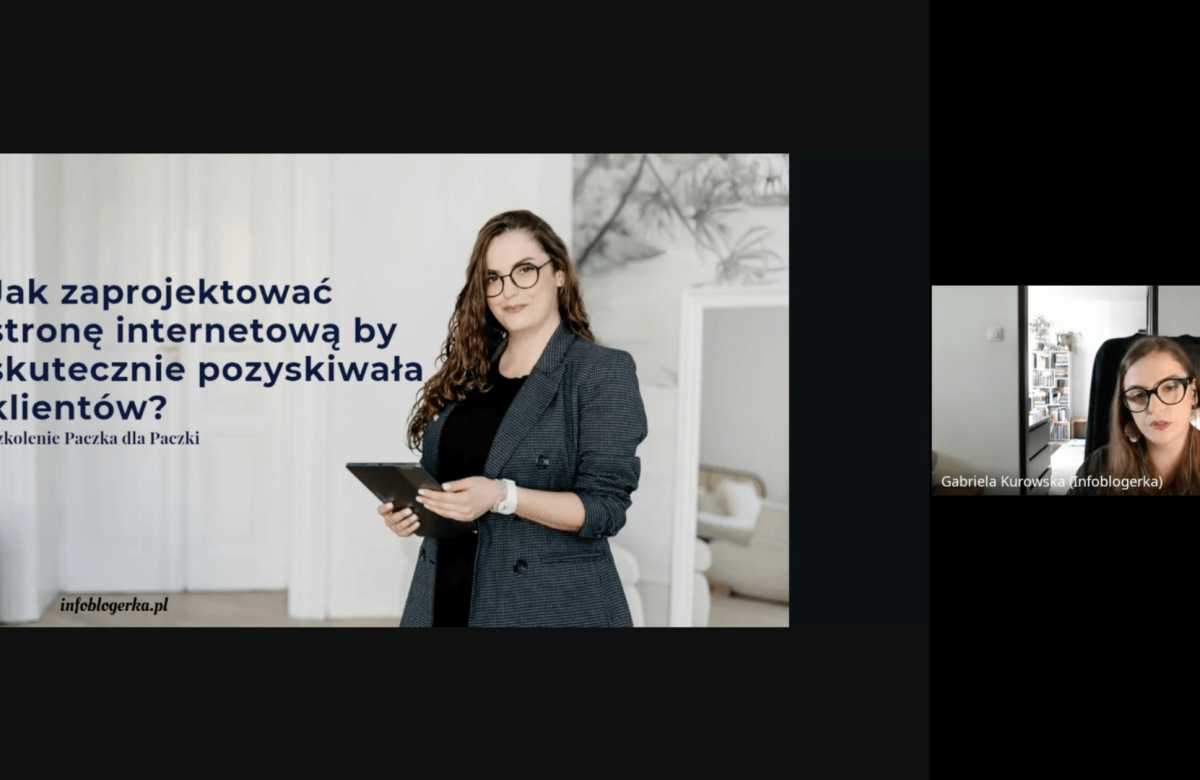 Jak stworzyć stronę WWW by skutecznie pozyskiwała klientów Gabriela Kurowska. Paczka Girlbosskie