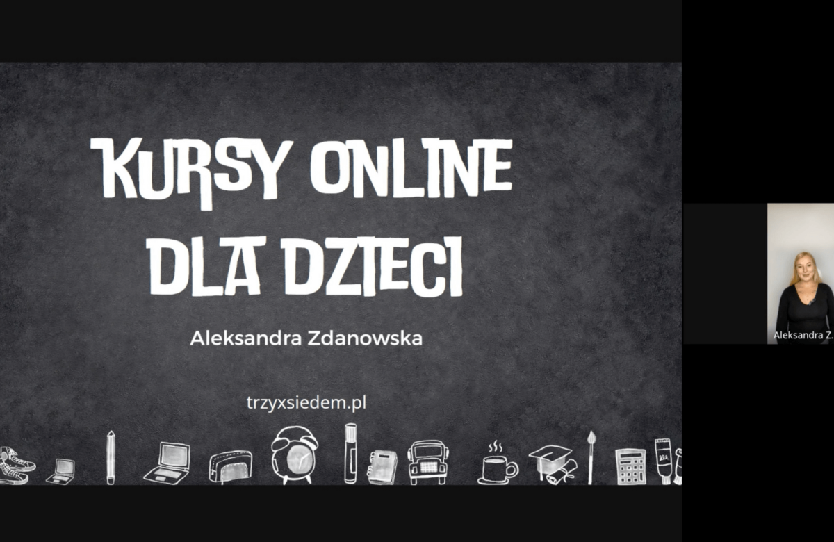 Kursy online dla dzieci