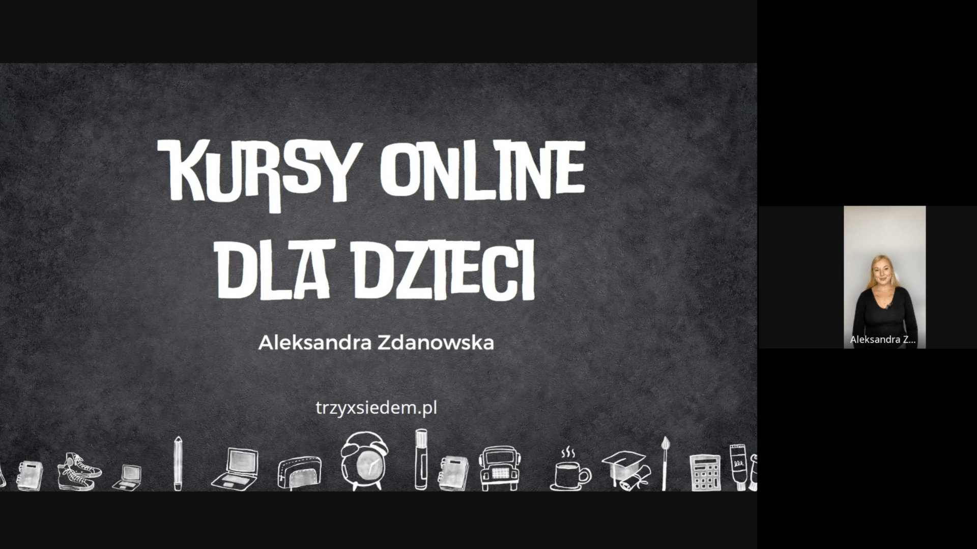 Kursy online dla dzieci