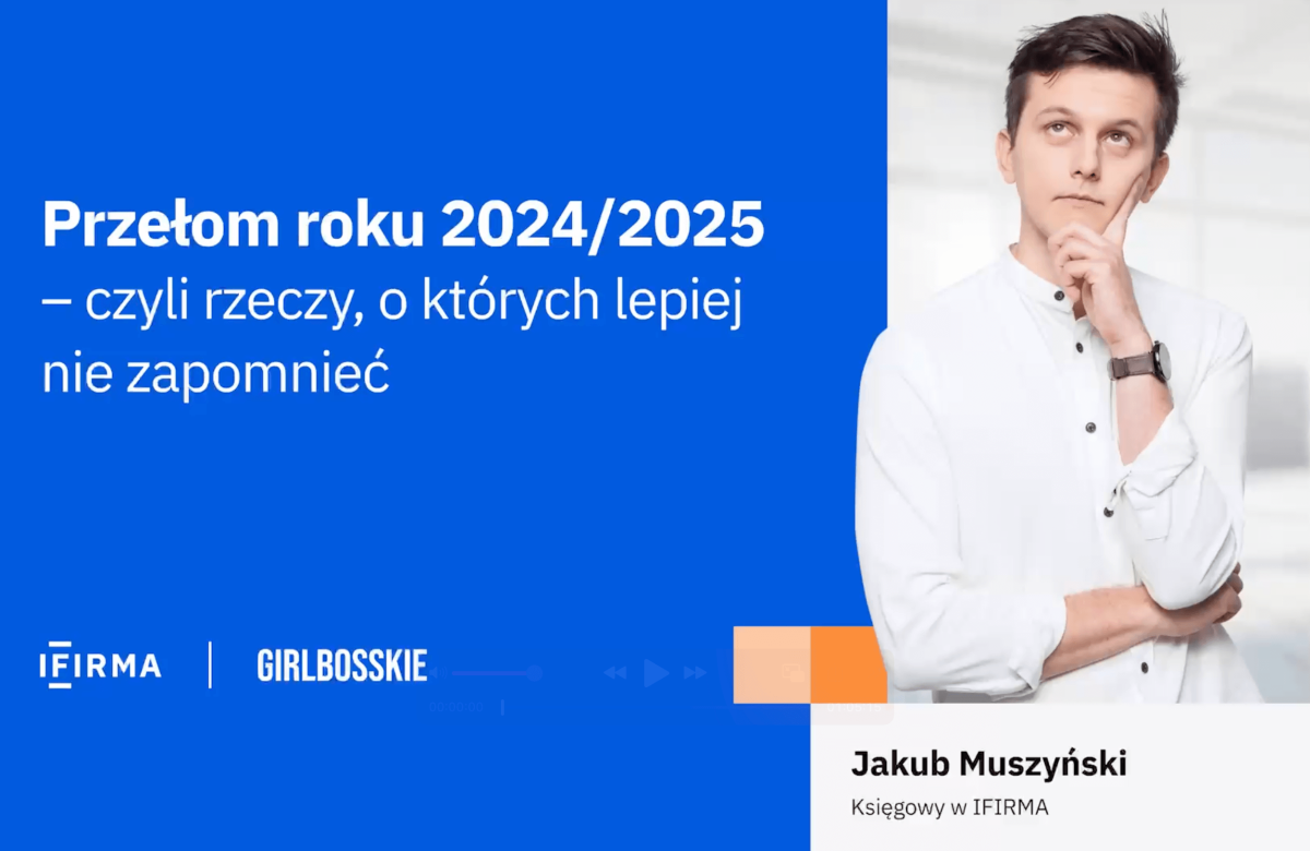 Przełom roku 2024/2025 – czyli rzeczy o których lepiej nie zapomnieć