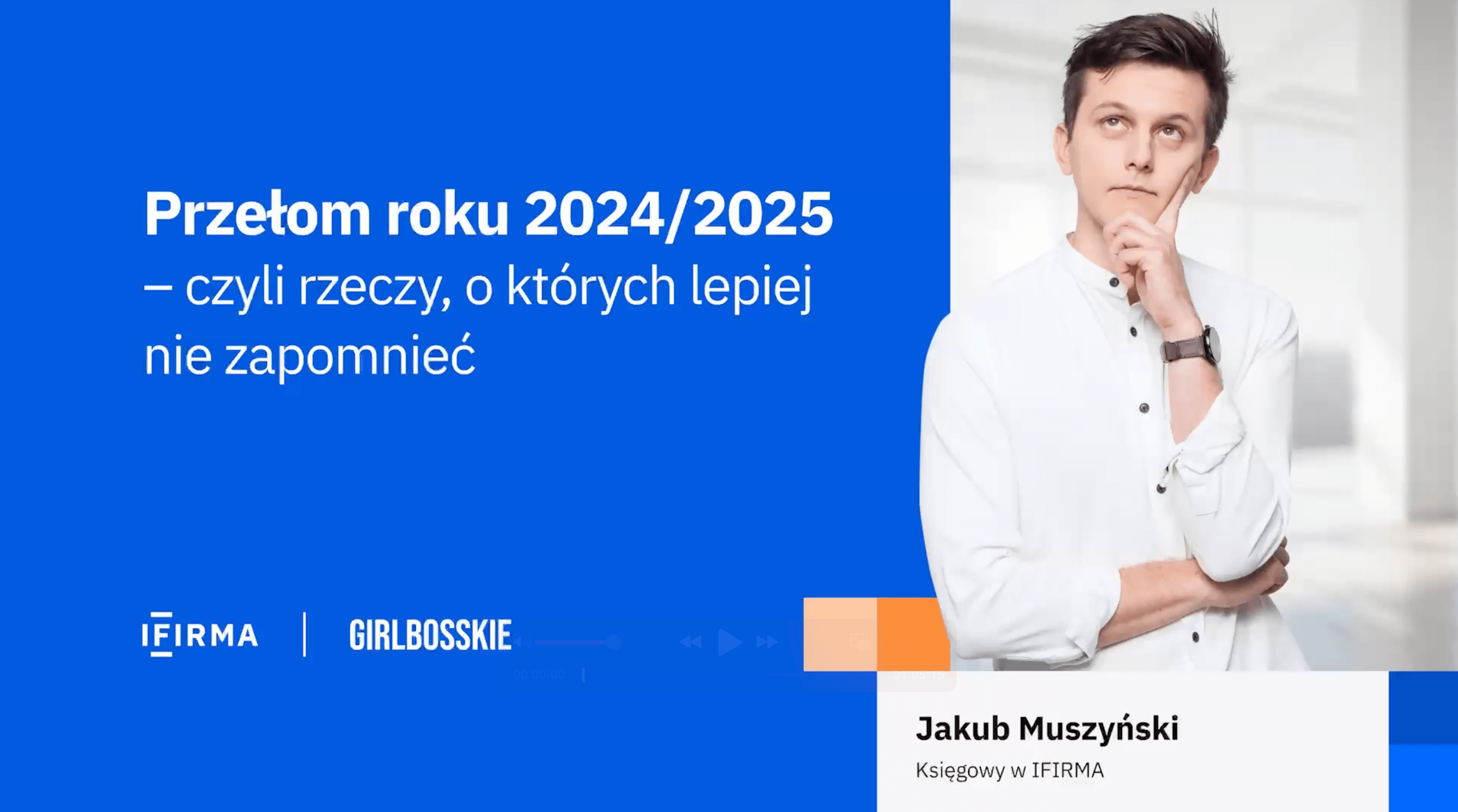 Przełom roku 2024/2025 – czyli rzeczy o których lepiej nie zapomnieć