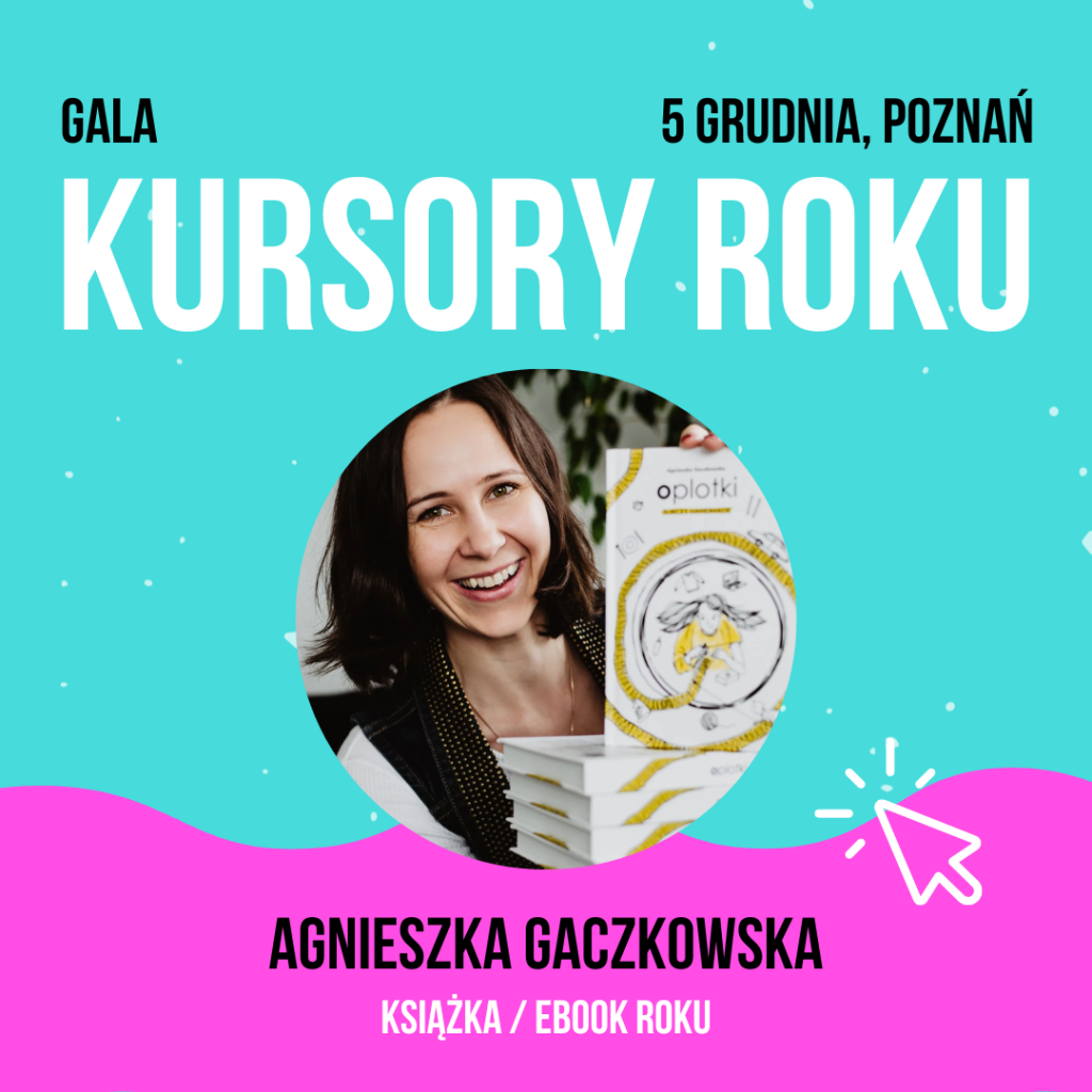 Ksiazka Roku 2024 Agnieszka Gaczkowska - Książka Roku 2024 - poznaj TOP10