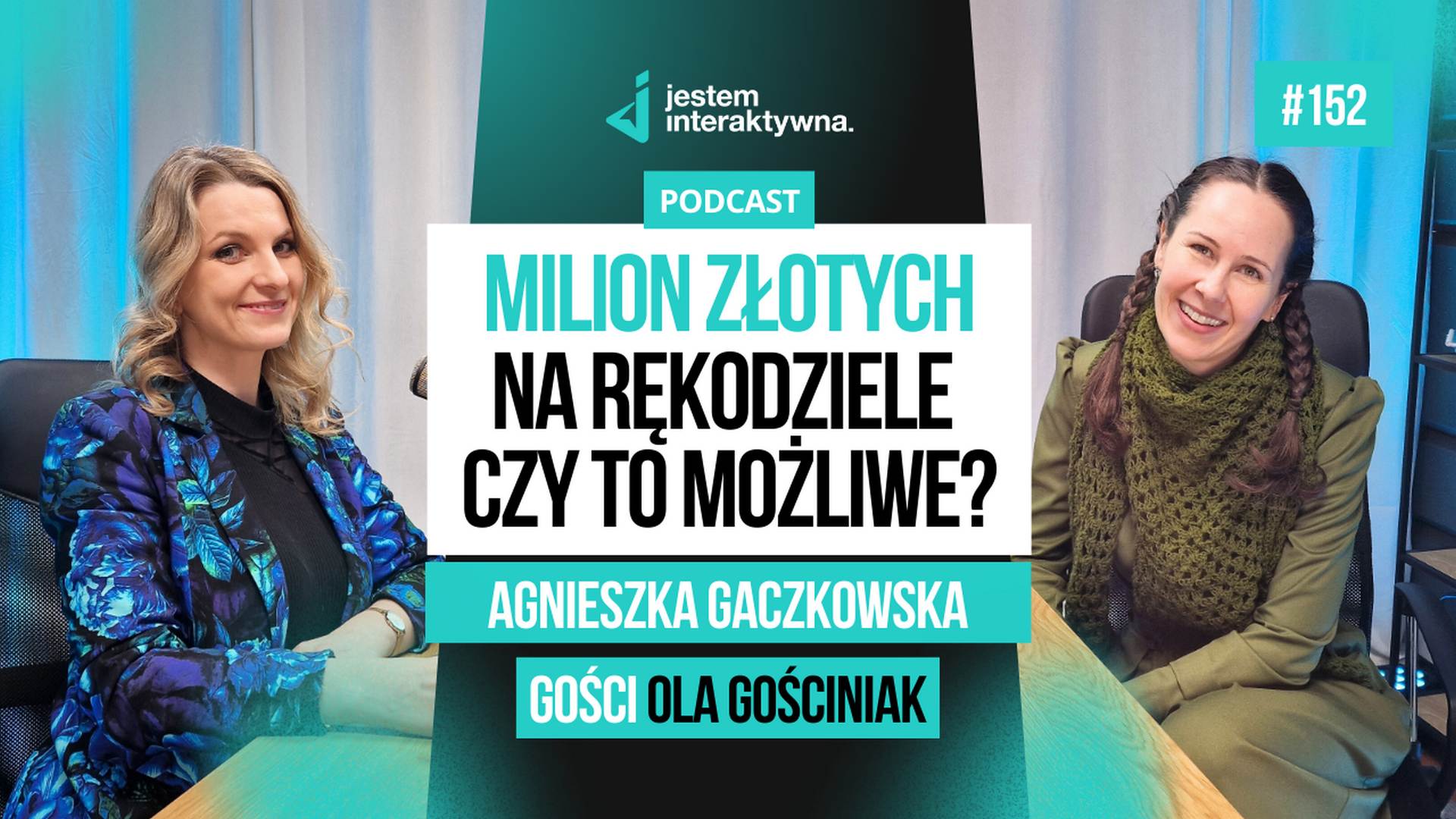 Milion na rękodziele – czy to w ogóle możliwe? – Agnieszka Gaczkowska Oplotki – Podcast Ola Gościniak #152