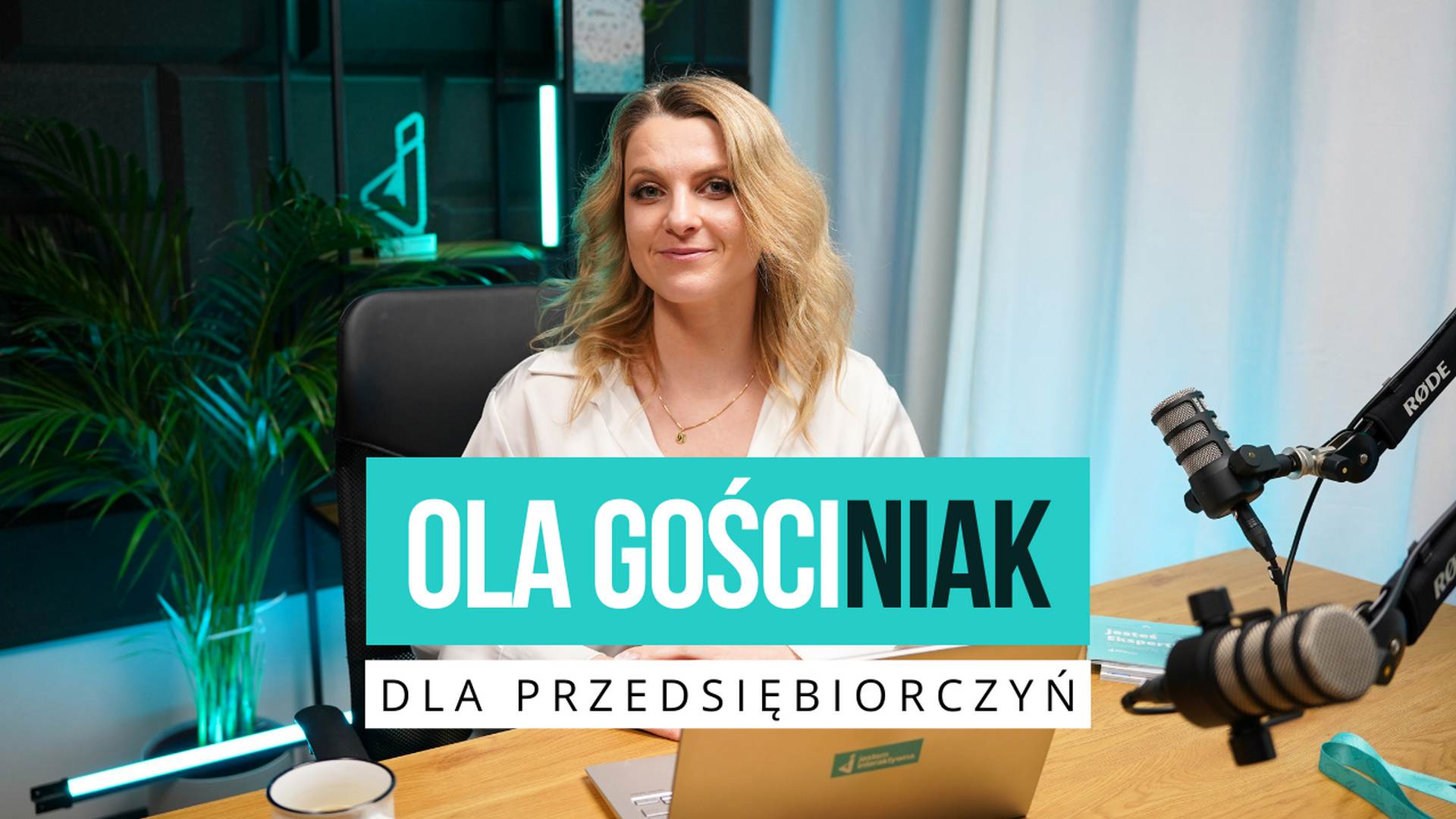 ola gosciniak dla przedsiebiorczyn podcast - Moje wideo w sieci. Nagrywaj profesjonalnie, po swojemu i bez zbędnego stresu - recenzja kursu Magdaleny Zamaro