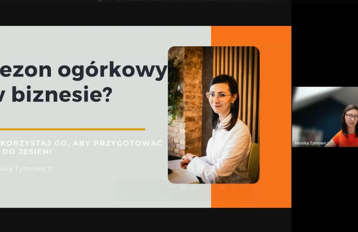 Sezon ogórkowy w biznesie. Monika Tymowicz. Paczka Girlbosskich