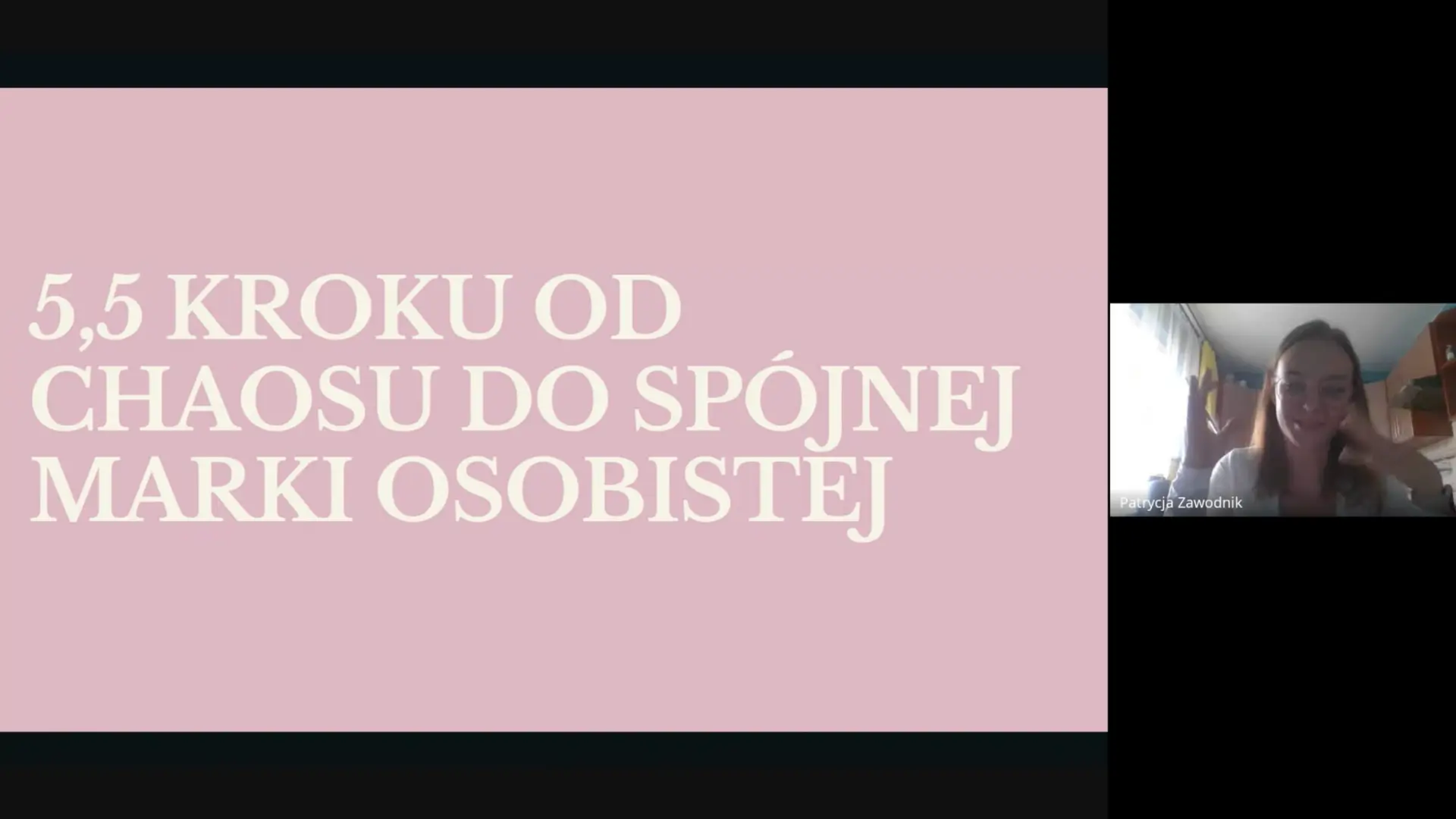 5.5 kroku od chaosu do spójnej marki osobistej