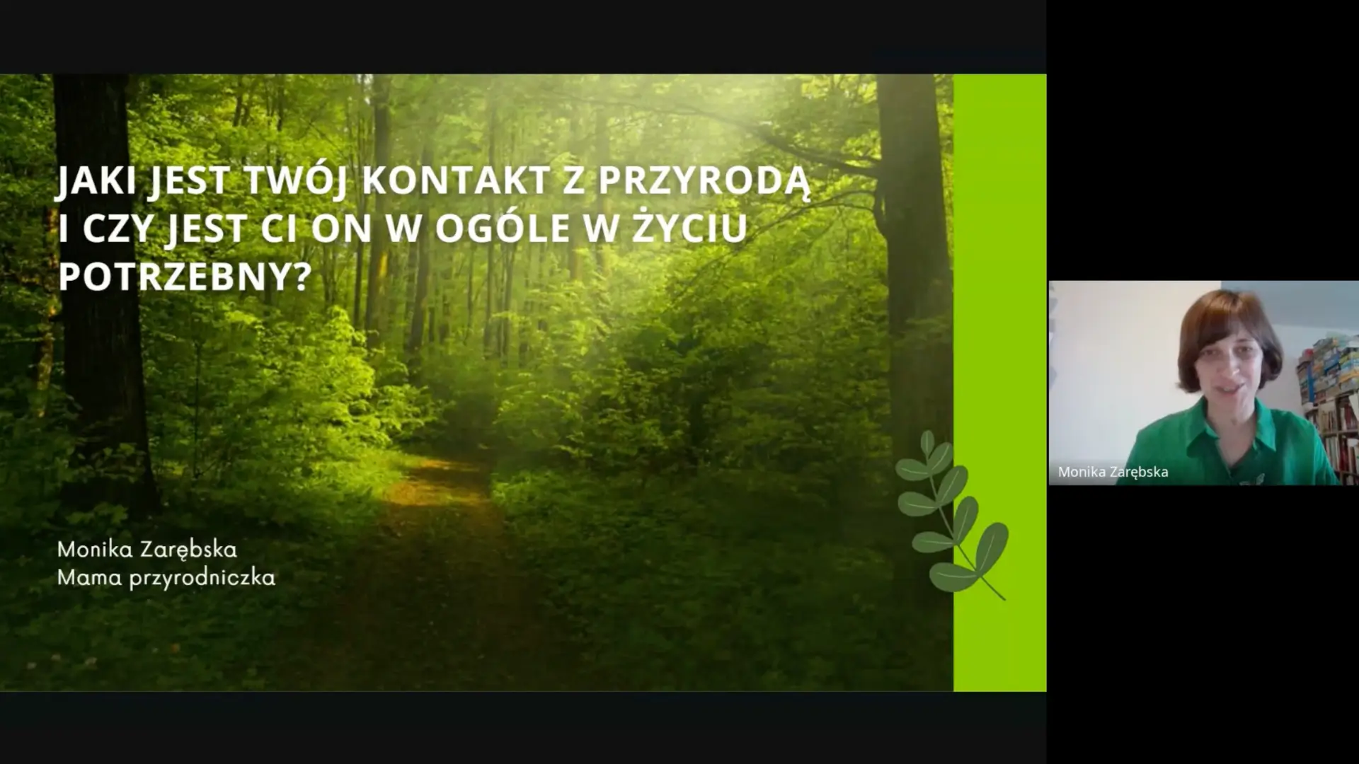 Czy przyroda jest Ci w życiu potrzebna?