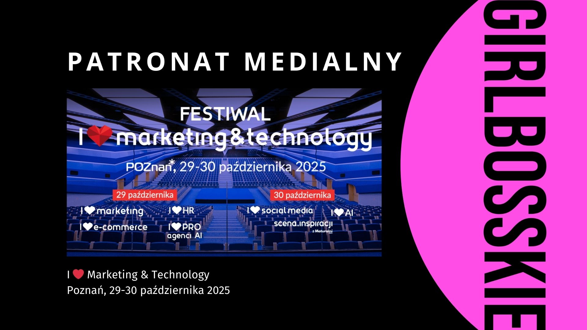 I ❤️ Marketing & Technology świętuje XX edycję – czas na Poznań!