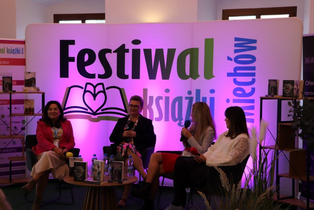 Festiwal książki w Miechowie - Ewa Majewska-Dudek
