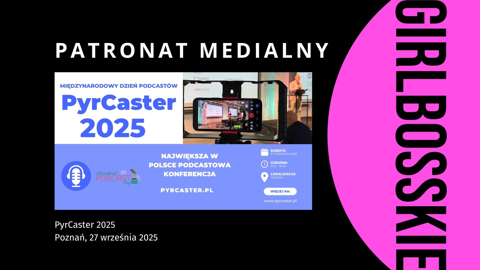 PyrCaster MDP 2025 – największe podcastowe wydarzenie roku w Poznaniu