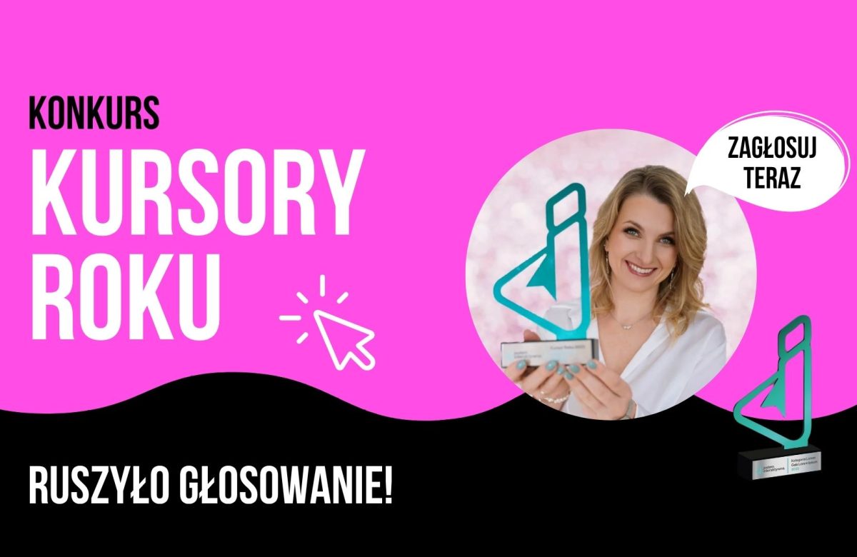 Ruszyło głosowanie w Konkursie Kursory Roku 2025 – oddaj głos na swojego faworyta lub faworytkę