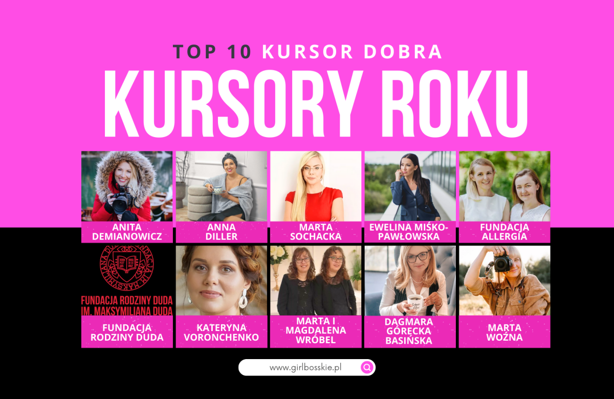 Top 10 Kursor Dobra – poznaj finalistów Kursorów Roku 2025