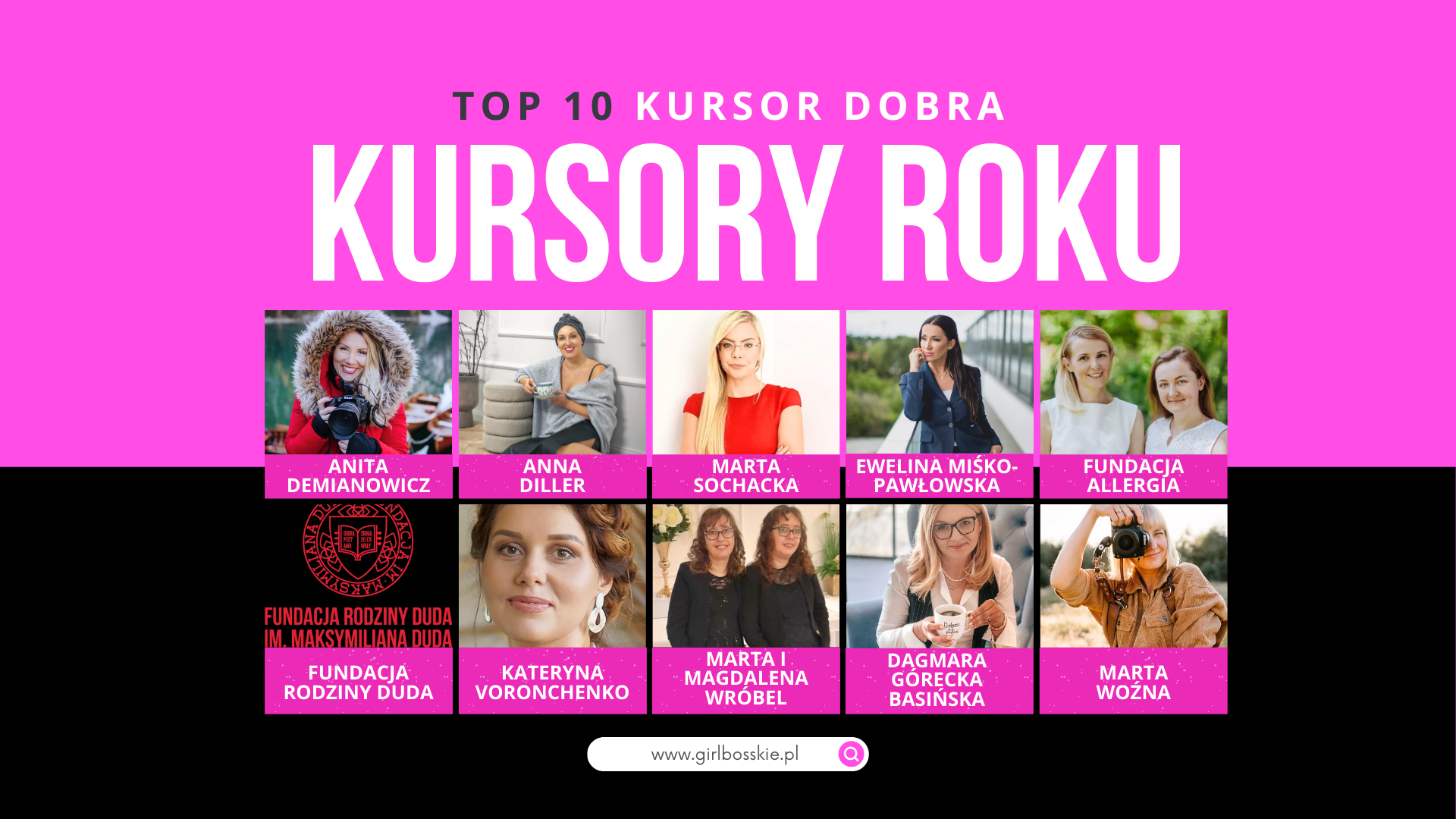 Top 10 Kursor Dobra – poznaj finalistów Kursorów Roku 2025