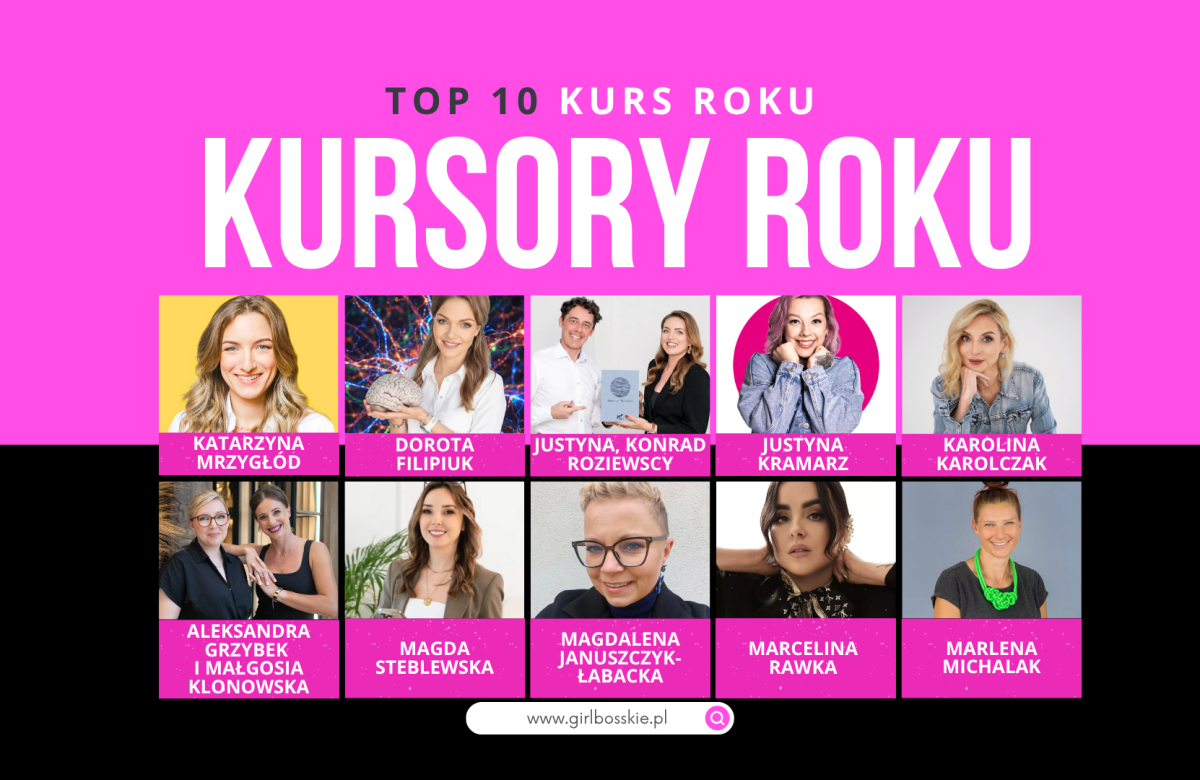Top 10 Kurs Roku – poznaj finalistów Kursorów Roku 2025
