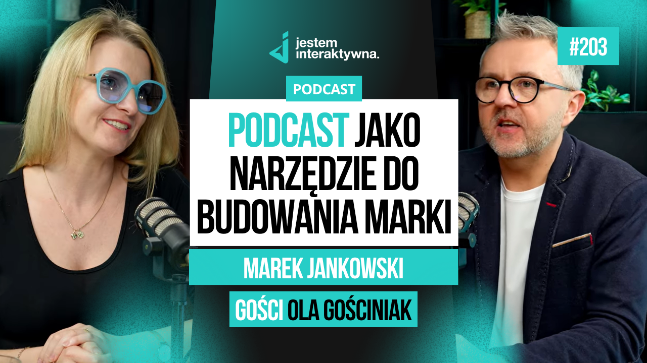 Podcast jako narzędzie do budowania marki – Marek Jankowski i Ola Gościniak
