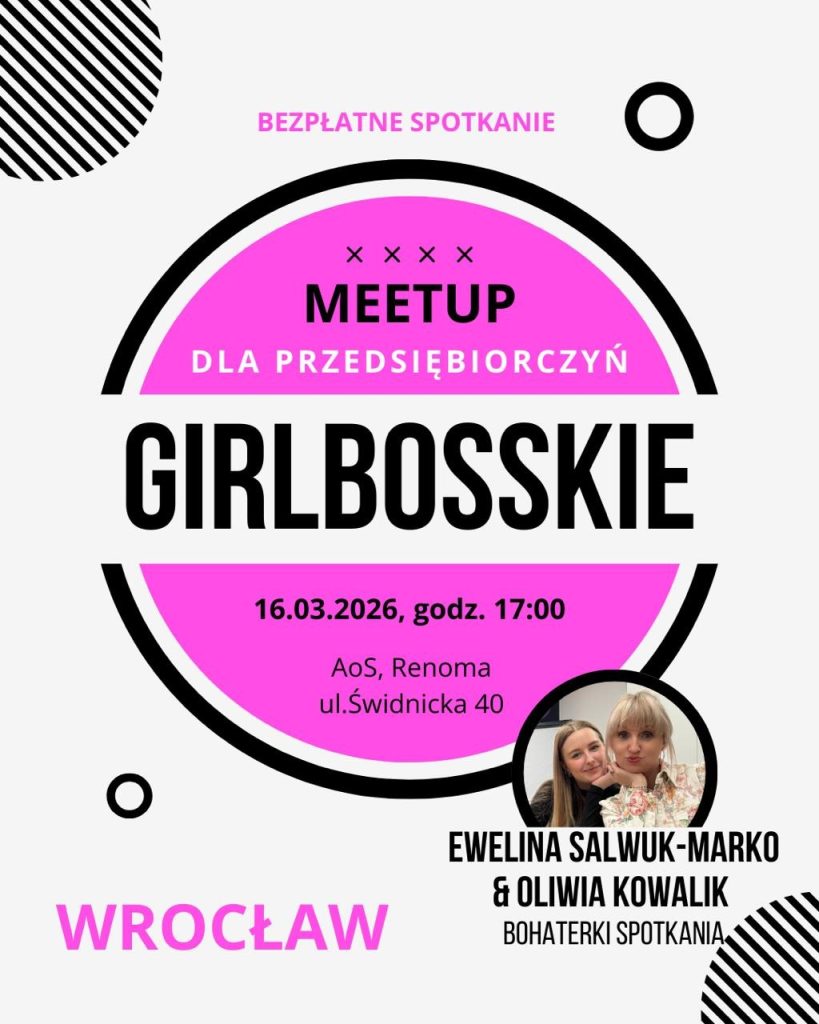 Gilrbosskie MEETUP Wrocław - Marzec w Paczce Girlbosskie: Branding, Marketing i PR