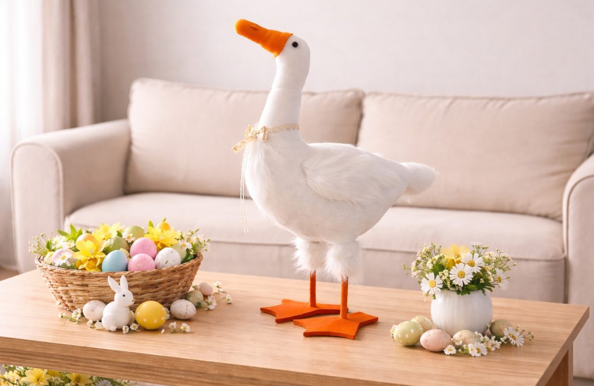 Gęś Wielkanocna SkrzAsie® – rękodzieło, które wnosi do domu ciepło i charakter