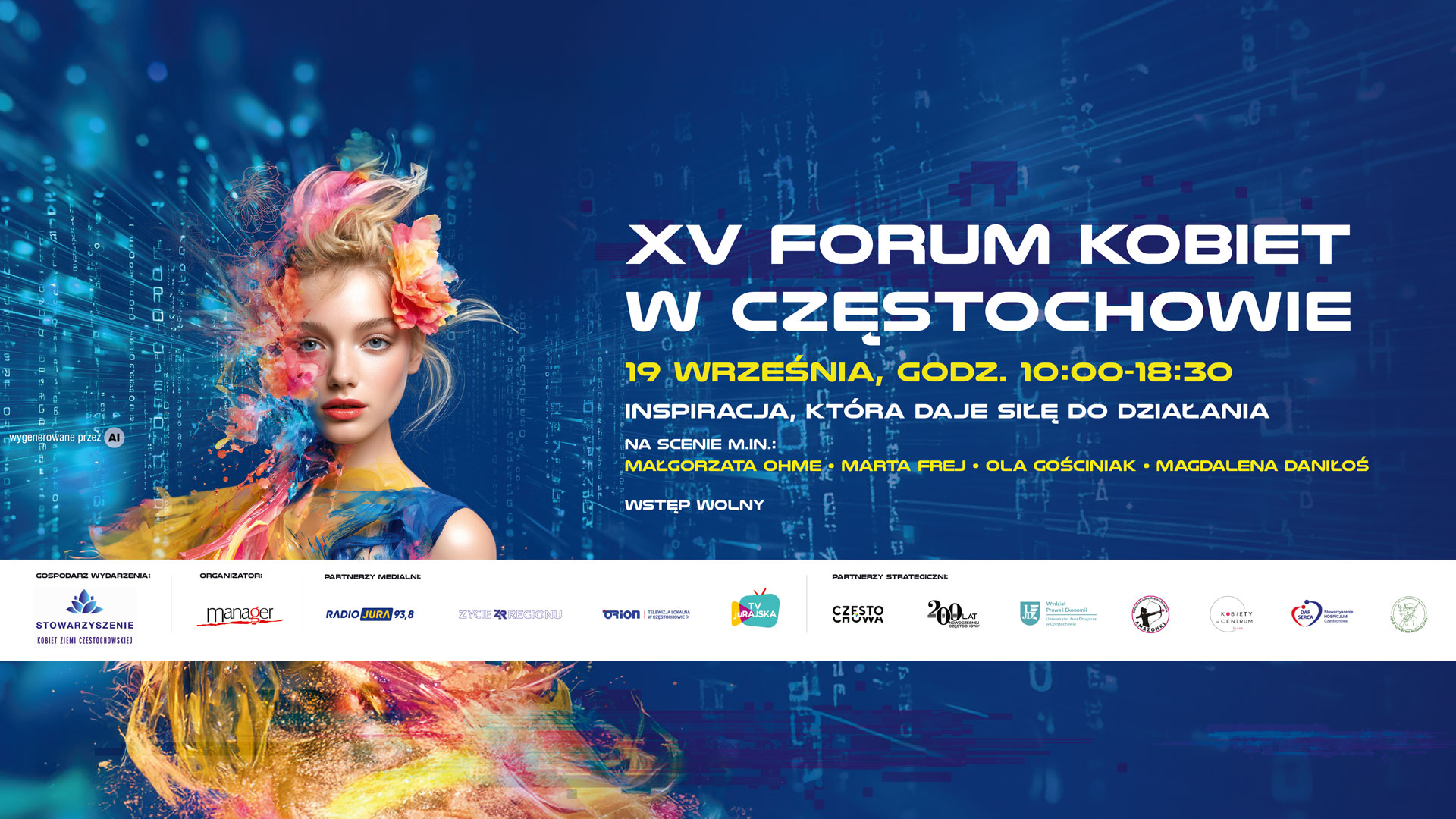 XV Forum Kobiet w Częstochowie – Inspiracja, która daje siłę do działania