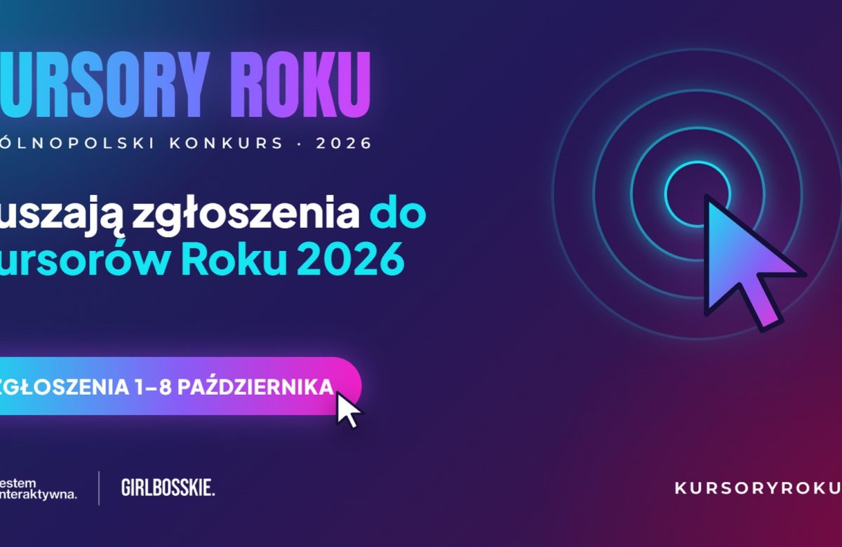 Rusza nowa edycja konkursu Kursory Roku 2026! Czas na twoje zgłoszenie!
